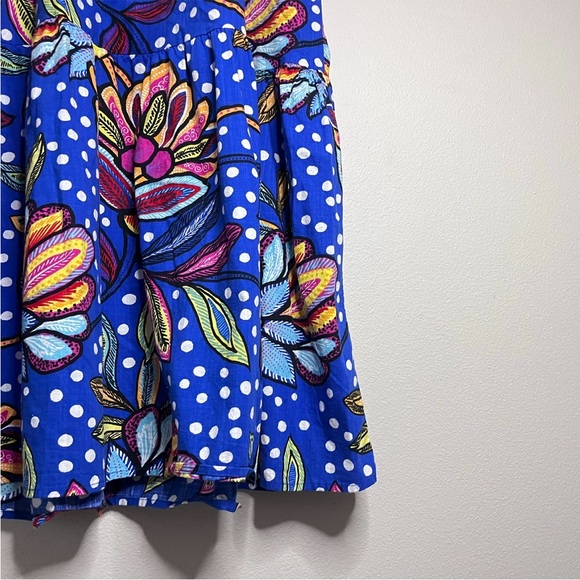 Tabitha Brown Tropical Polka Dot Print Maxi Dress - Picture 5 of 13